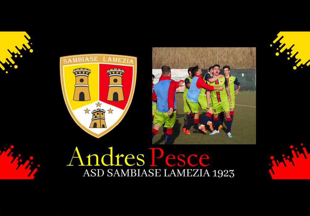 Arriva all'Asd Sambiase Lamezia 1923 l'attaccante argentino Andres Pesce