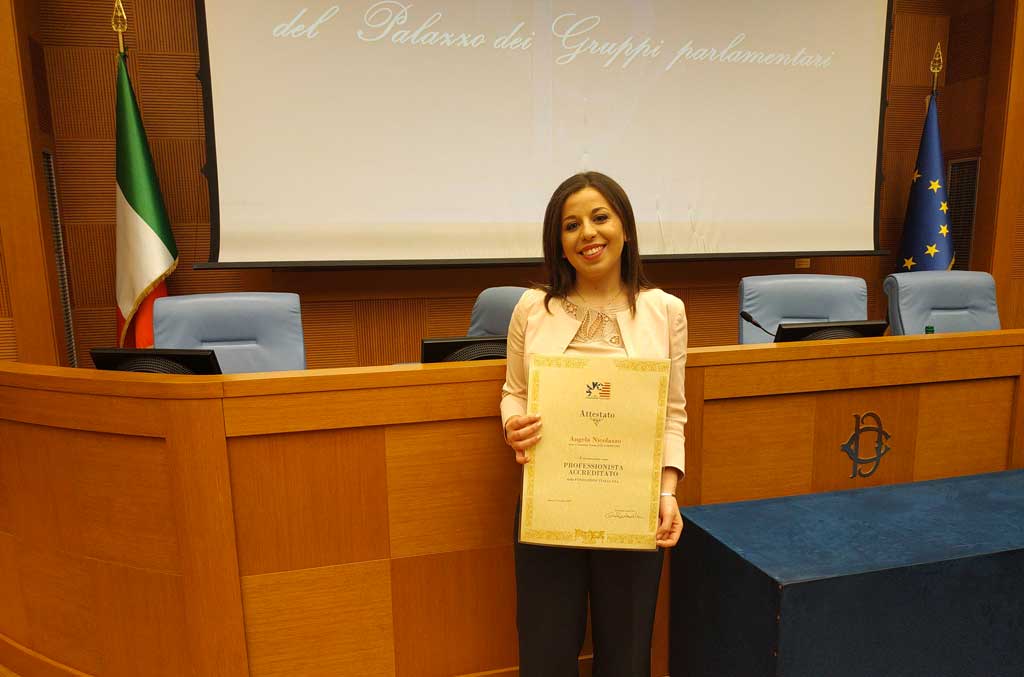 Giovani lametini premiati alla Camera dei Deputati, tra loro anche Angela Nicolazzo