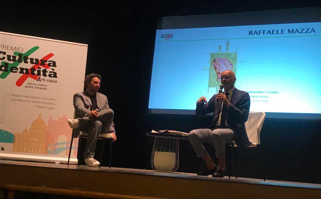 L'artista lametino Raffaele Mazza riceve il premio internazionale "CulturaIdentità" a La Spezia 