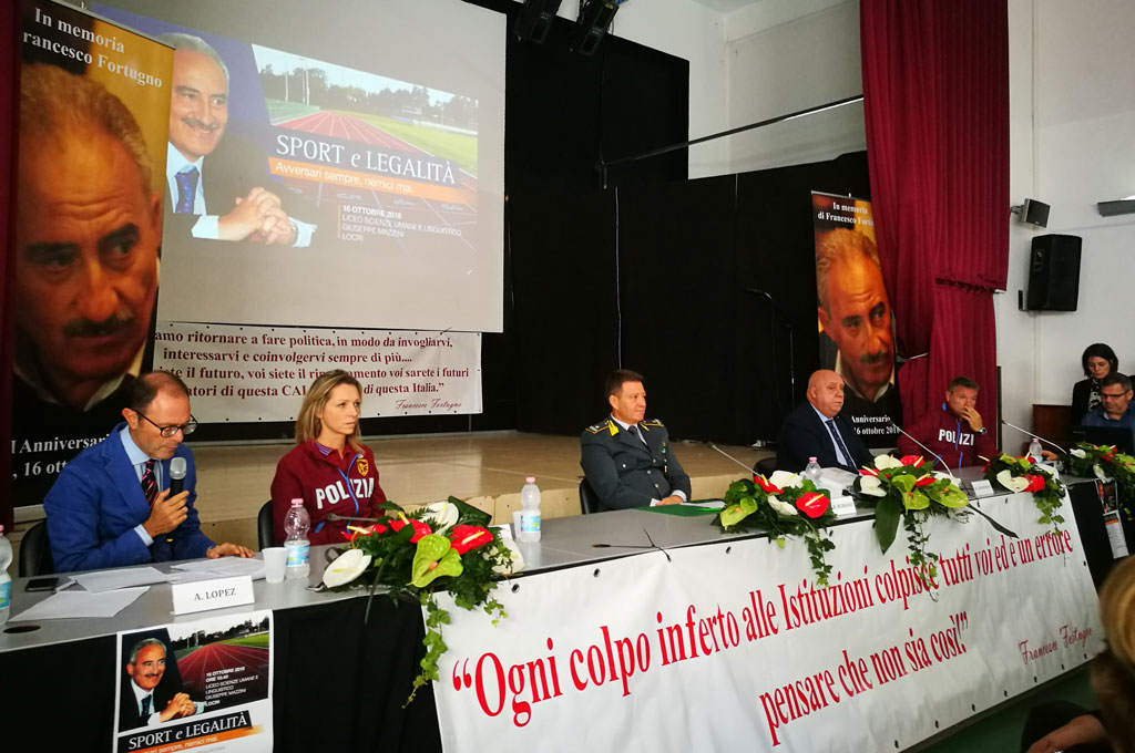 Sport e legalità a Locri per ricordare Francesco Fortugno