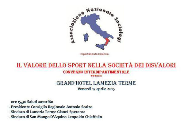 Lamezia: venerdì 17 convegno promosso da Ans Calabria