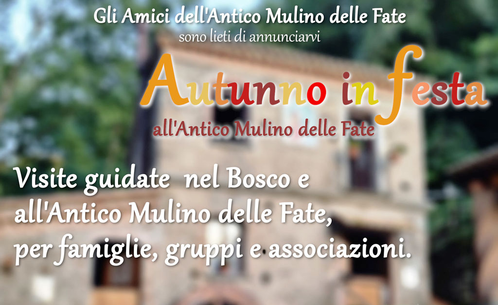 Lamezia, “Autunno in Festa” all’Antico Mulino della Fate:  in programma diverse iniziative