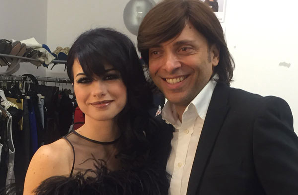Anton Giulio Grande veste Dolcenera per "The Voice"