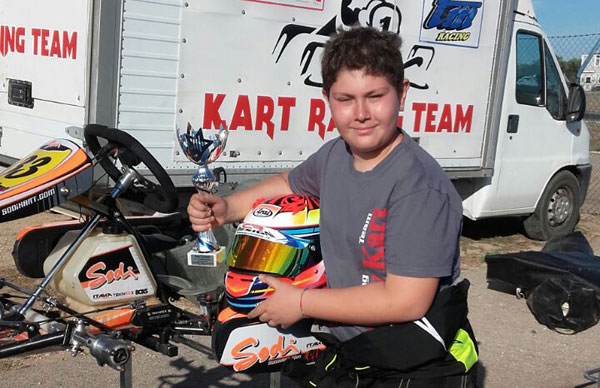 Go Kart, terzo posto per il lametino Antonio Cerchiaro