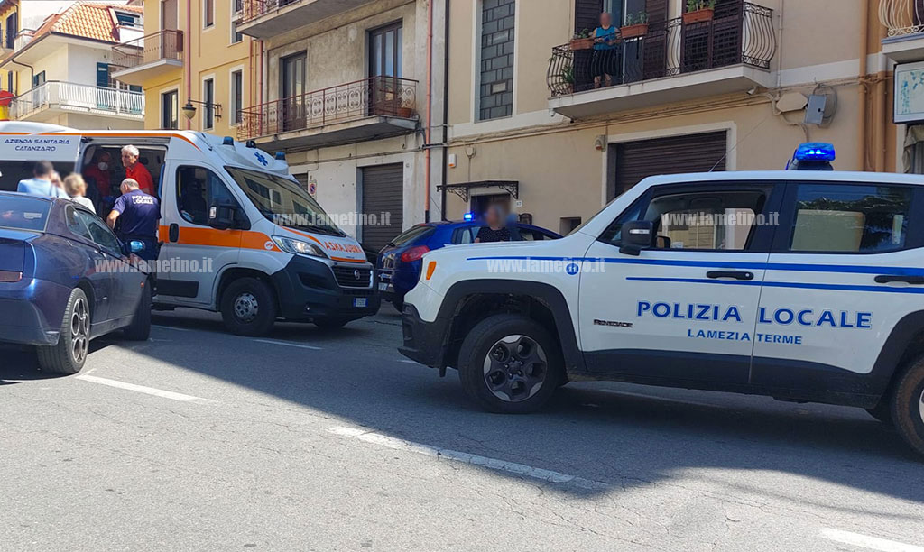 Lamezia, anziana investita in via delle Terme: ferita