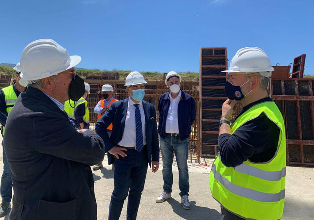Sopralluogo all'ospedale della Sibaritide, Spirlì: "Opera fondamentale per territorio"