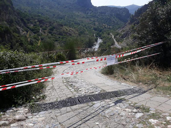 Tragedia del Raganello, dissequestrato “Ponte del diavolo”