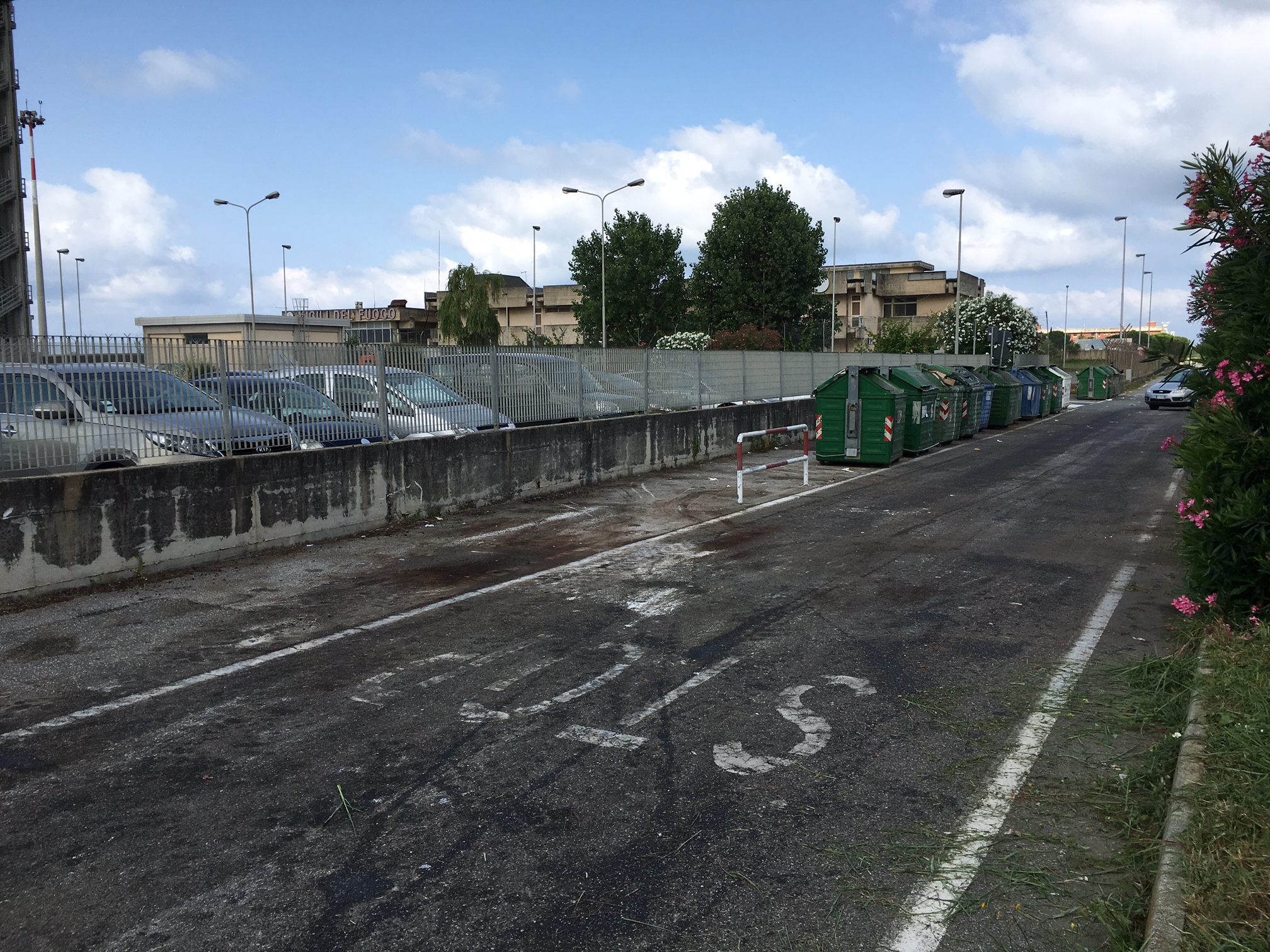Lamezia, Sacal: rimosso cumulo di rifiuti in zona aeroporto