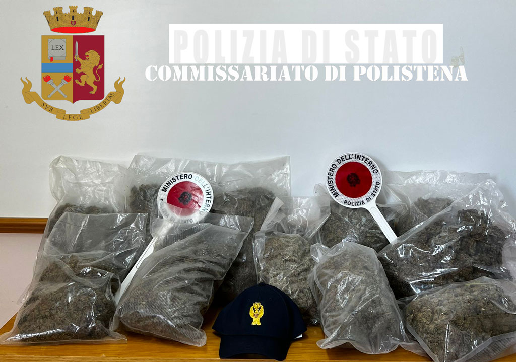 Controlli della polizia nel Reggino: 3 arresti per detenzione di sostanze stupefacenti