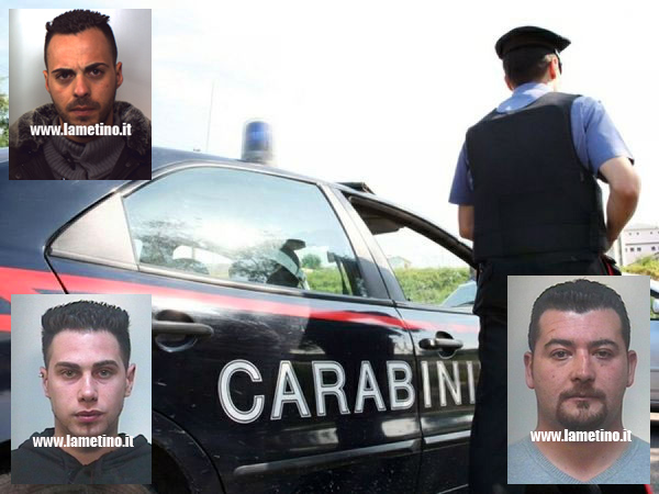 Calabria: Domiciliari per tre pusher a Girifalco