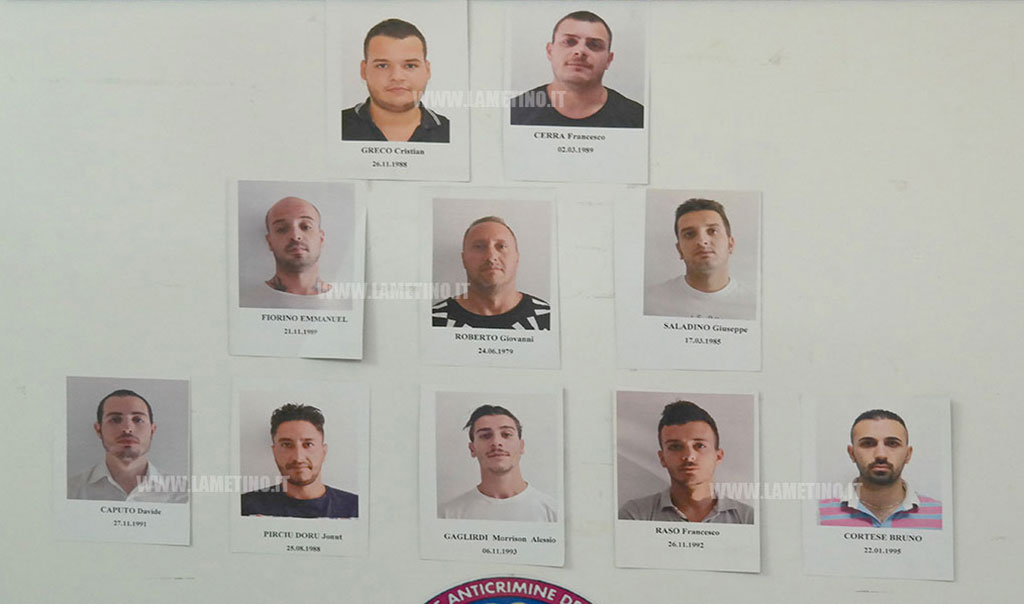 Operazione Boomerang 2: Dda, 10 indagati per associazione dedita allo spaccio