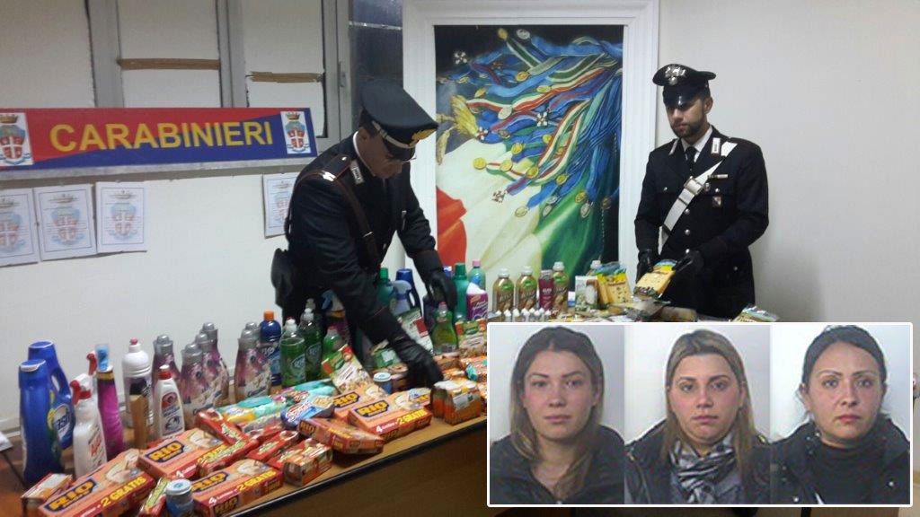 Compivano furti in supermercati crotonesi, arrestate 3 donne