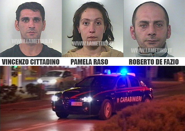 Lamezia: Controlli, arresti, multe e denunce da parte dei Carabinieri nel weekend