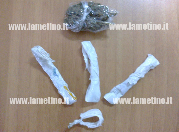 Lamezia: Arrestato 27enne per detenzione di marijuana