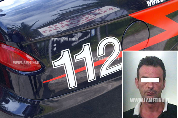 Lamezia: Arrestato 38enne per violenza su ex convivente