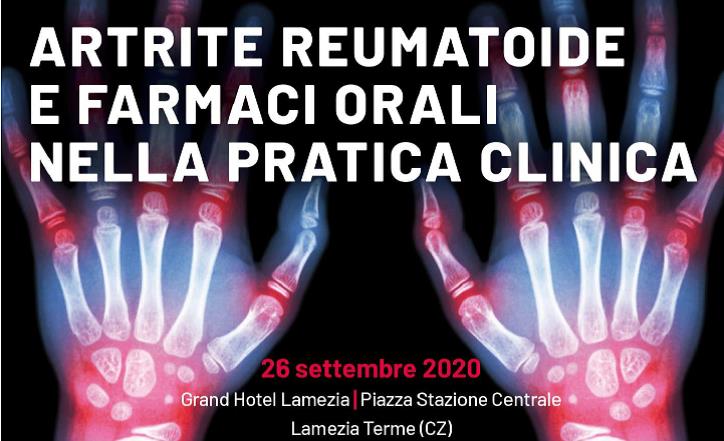 Lamezia, convegno medico su artrite reumatoide il 26 settembre