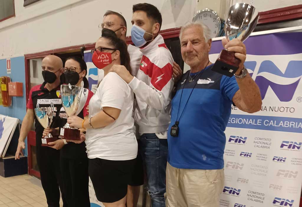 Terzo posto per l'Arvalia Nuoto Lamezia allo "Sprint Race Trophy 2021"
