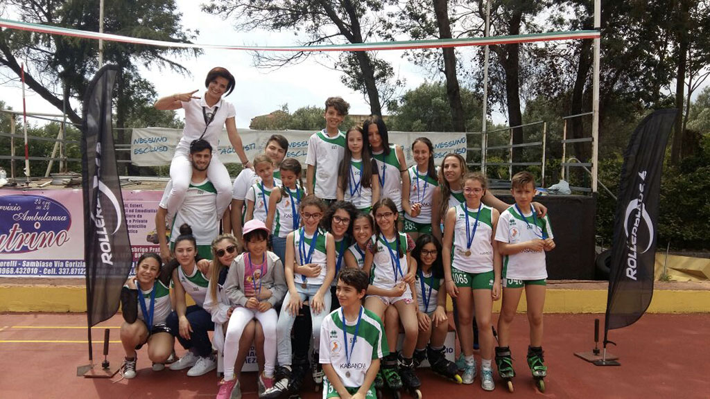 Lamezia: campionato regionale freestyle al parco Lilliput, le medaglie degli atleti dell’Asd Pattinaggio