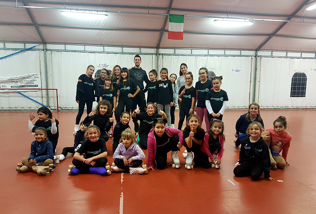 Asd pattinaggio Lamezia, stage di due giorni con il campione Tessaro