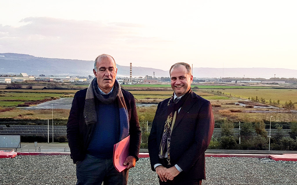 Lamezia, assessore regionale all’urbanistica Rossi in visita all’Asi