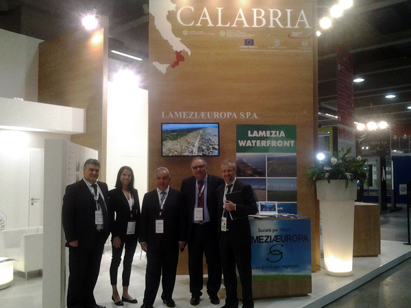 LameziaEuropa, assessore Fedele visita stand ad Eire Milano 2014
