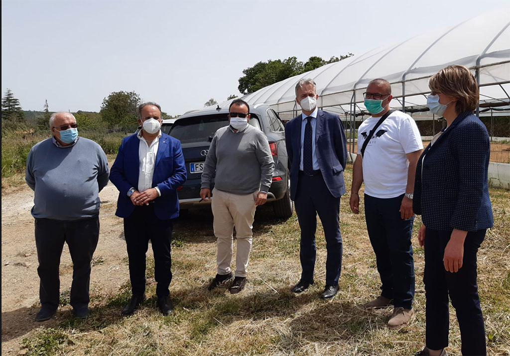 Regione, assessore Gallo visita azienda 'nduja dopo incendio: "Pieno sostegno"