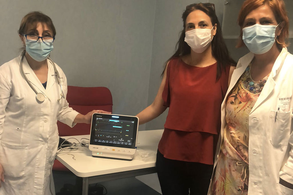 Lamezia, associazione Tommaso Silvio Pucci Onlus dona monitor multiparametrico a reparto oncologico