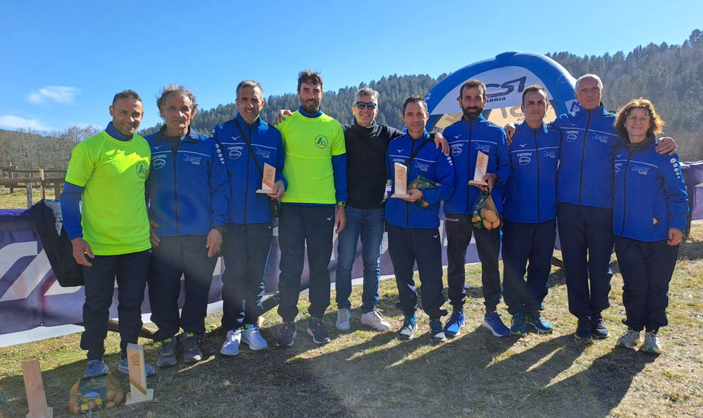 Atleti della Libertas Lamezia a San Giovanni in Fiore per la 10esima edizione della Crossinfiore