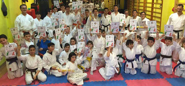 Lamezia, karate: esami di passaggio di cintura