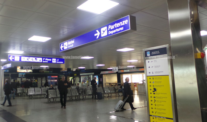 Maltempo a Lamezia, dirottati due voli