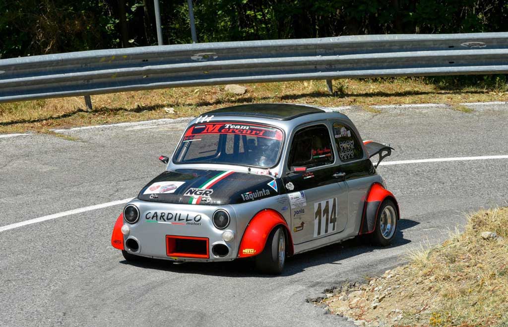 Pilota lametino Mercuri vince in Sila tra le Bicilindriche