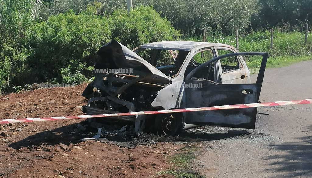 Lamezia, ancora mistero sul corpo carbonizzato trovato in contrada Piombo