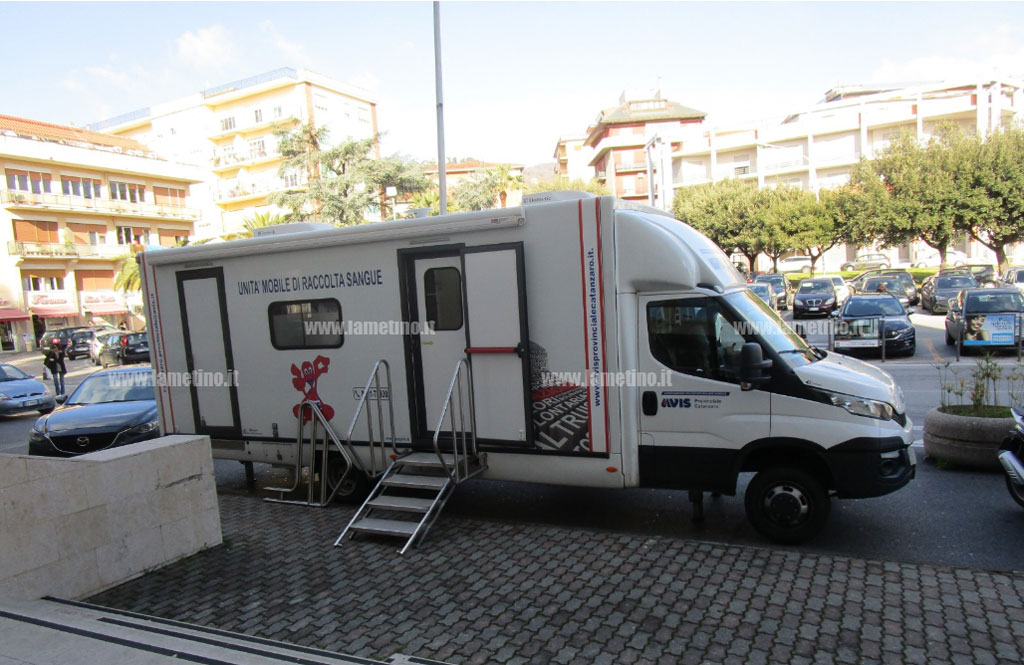 Lamezia, raccolta sangue dell’Avis al Tribunale