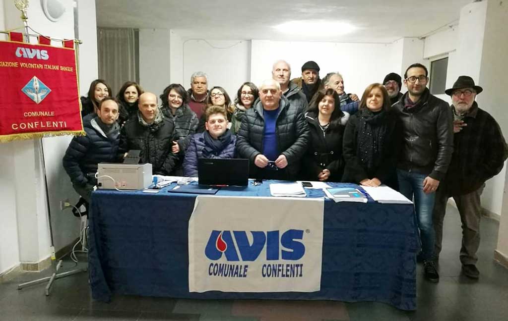 Assemblea annuale Avis Conflenti: "L'obiettivo è far avvicinare anche i più piccoli al mondo avisino"