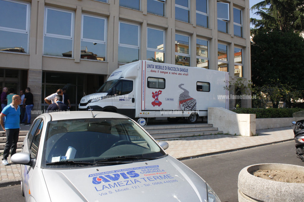 Lamezia: giornata donazione sangue al tribunale