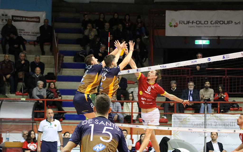 Volley, Conad Lamezia sconfitta 3-0 dal Livorno