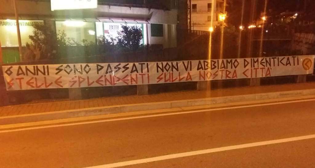 Lamezia: militanti Azione identitaria ricordano gli 8 ciclisti a sei anni dalla scomparsa