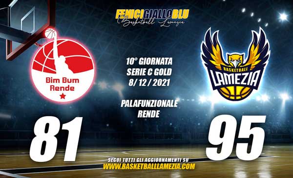 Basketball Lamezia vince per 95-81 il derby contro il Rende