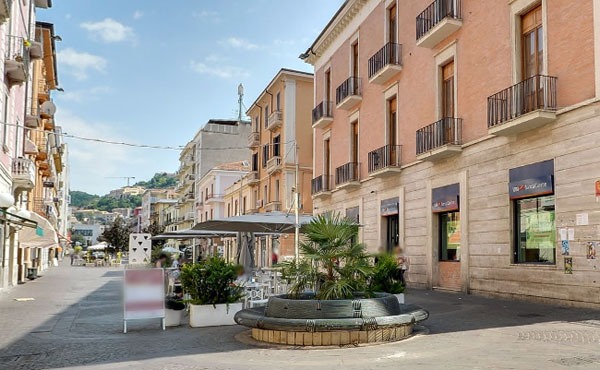 Rapina in banca su Corso Mazzini a Cosenza