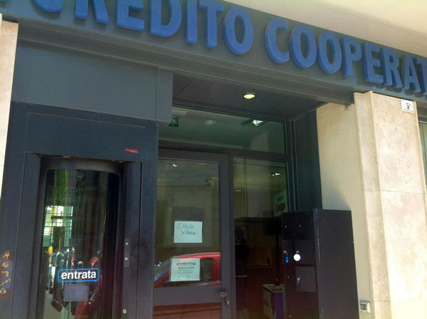 Rapina in banca a Ricadi, bottino da 150 mila euro 