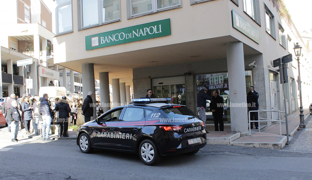 Lamezia, scatta allerta per rapina in banca ma era un falso allarme