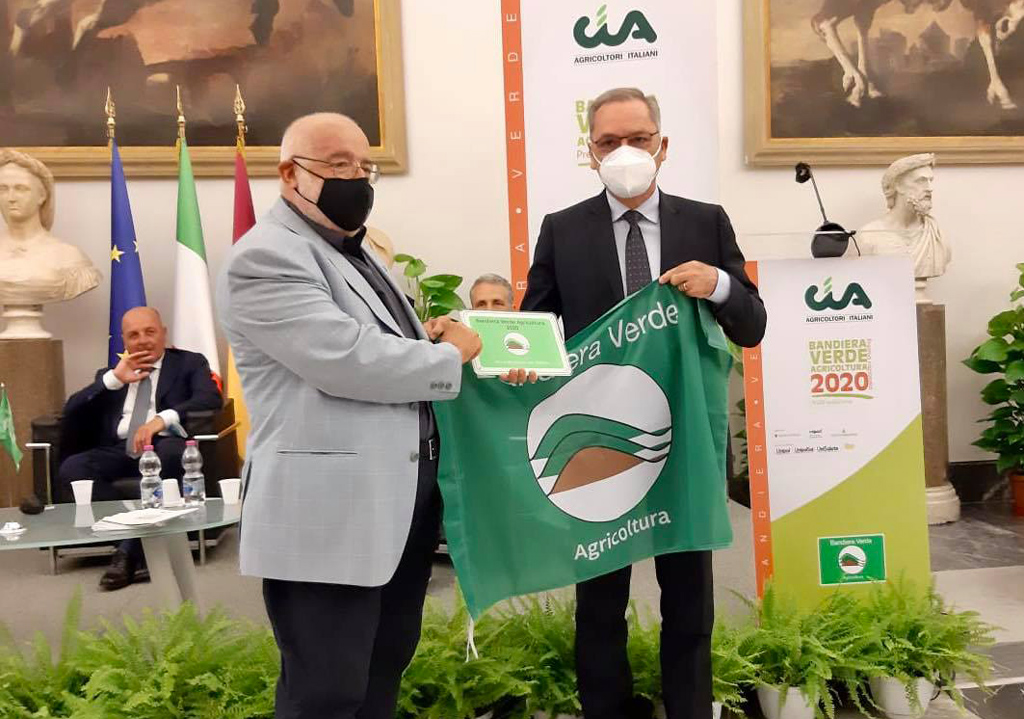 Al Parco del Pollino la bandiera verde dell'agricoltura 2020