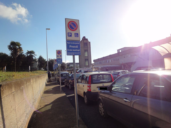 Lamezia: Mancuso (Asp) solidale con portatori handicap contro parcheggi abusivi