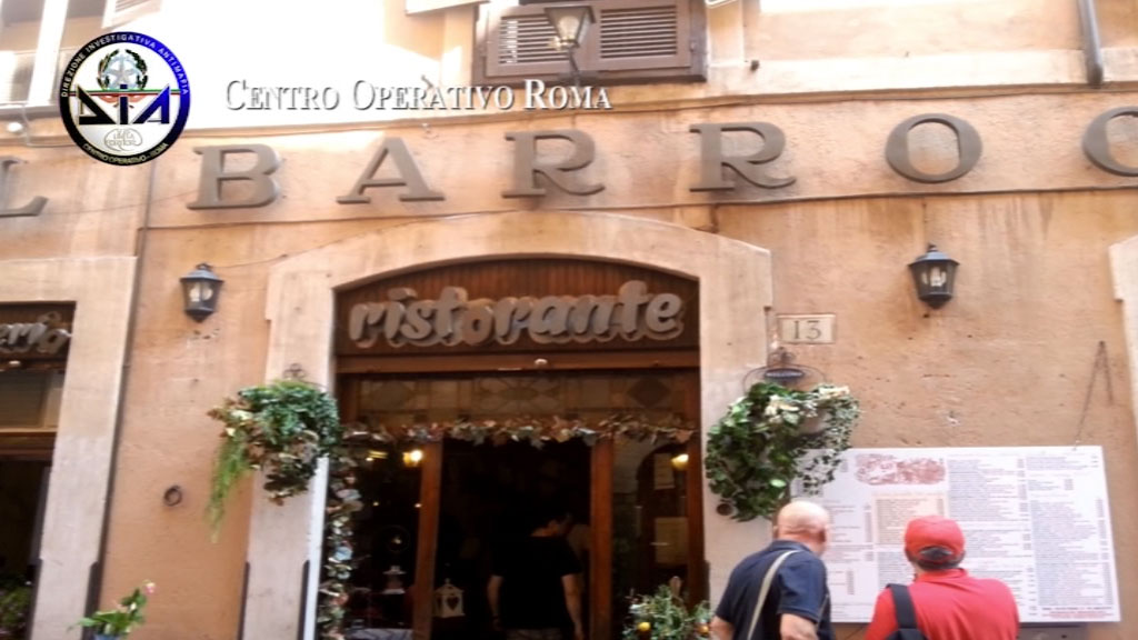 Dia sequestra ristorante a Roma ad imprenditore calabrese - VIDEO
