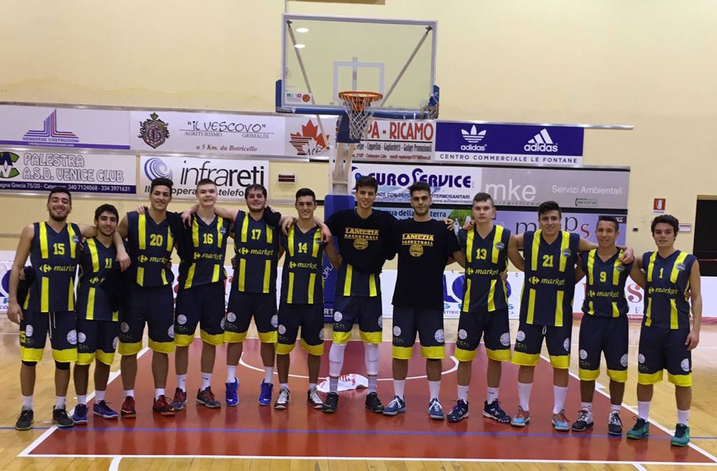 Ottava vittoria per il Basketball Lamezia under 20