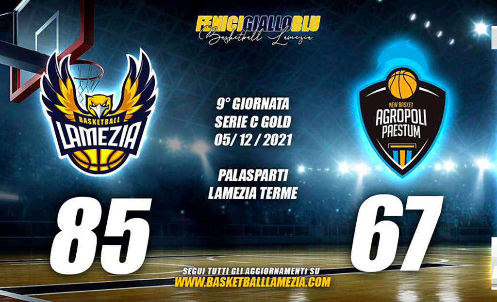 Basketball Lamezia batte al Palasparti il New Basket Agropoli Paestum