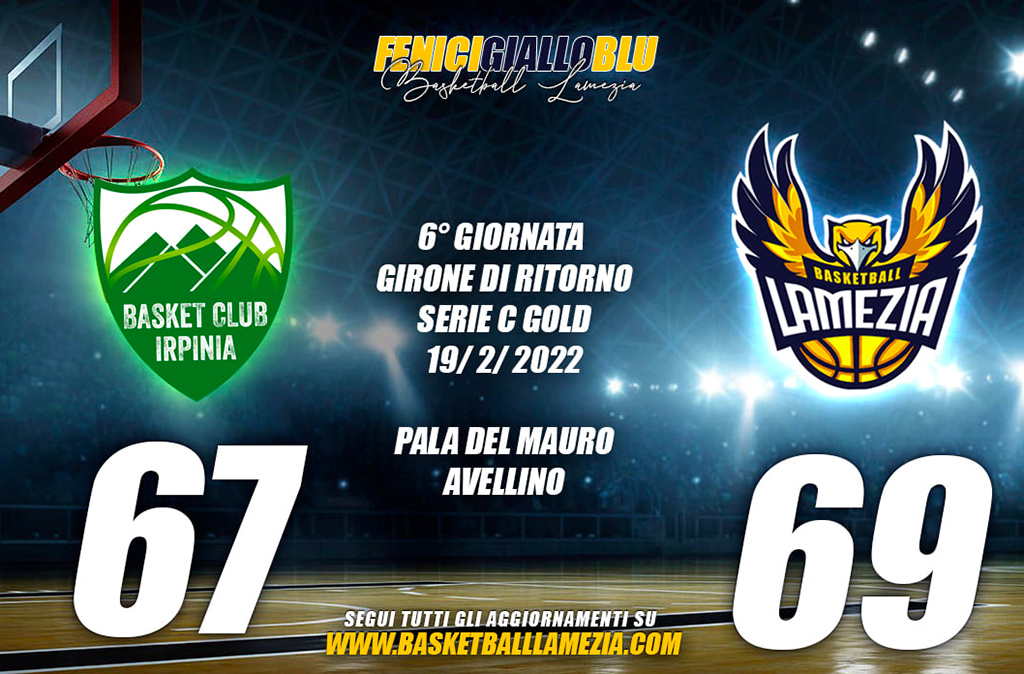 Basketball Lamezia vince la gara contro il Basket Club Irpinia