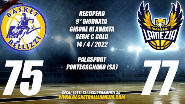 Il Basketball Lamezia vince la gara contro Basket Bellizzi
