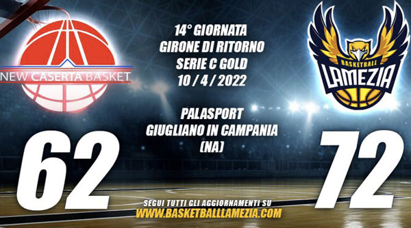 Vittoria della Basketball Lamezia contro New Basket Caserta