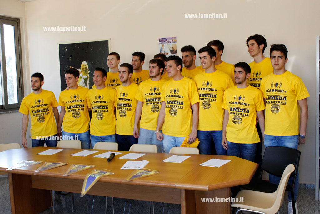 Lamezia Basket presenta alla città risultati raggiunti, il 18 aprile sfida contro Carver Cinecittà